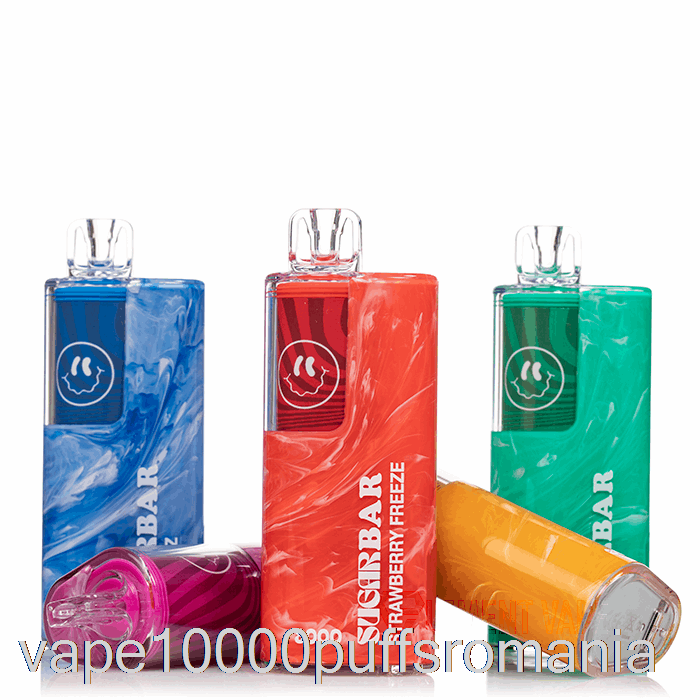 Vape Romania Baton De Zahar Sb8000 0% Zero Nicotina De Unica Folosinta Lamaie Menta
